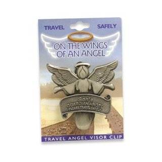  SON Travel Guardian Angel Visor Clip: Jewelry