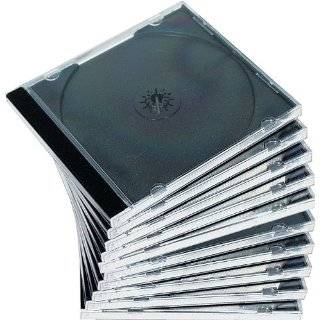 Vact 10.4mm Standard Size CD/DVD / Blu Ray Jewel Case   10 Pack