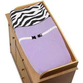  Purple Funky Zebra Baby Bedding 9pc Crib Set Baby