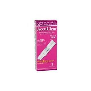  Accu Clear Early Pregnancy Test, 3 Count (Pack of 2 
