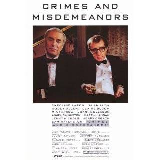 Crimes and Misdemeanors Poster 27x40 Martin Landau Woody Allen Alan 