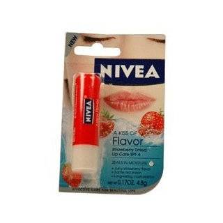  Nivea A Kiss of Flavor Lip Care, Tinted, Cherry Health 