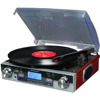 Jensen 3 Speed Stereo Turntable with  Encoding and AM/FM Stereo 