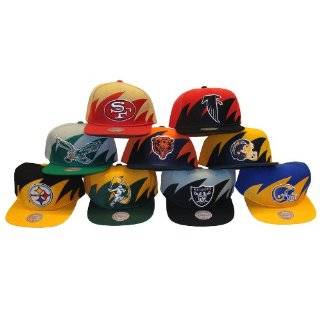 Oakland Raiders Mitchell & Ness Sharktooth Snapback Cap Hat NEW