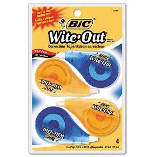    BIC Wite Out EZ Correct Correction Tape, 6 pk: Office Products