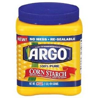 Argo Corn Starch, 16 Ounce Boxes (Pack Grocery & Gourmet Food