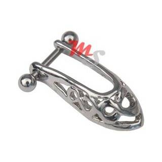   925 Sterling Silver CZ Gem Helix Piercing Cartilage Earring Jewelry